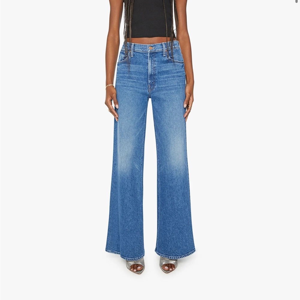 MOTHER Denim high rise, wide leg “the undercover”